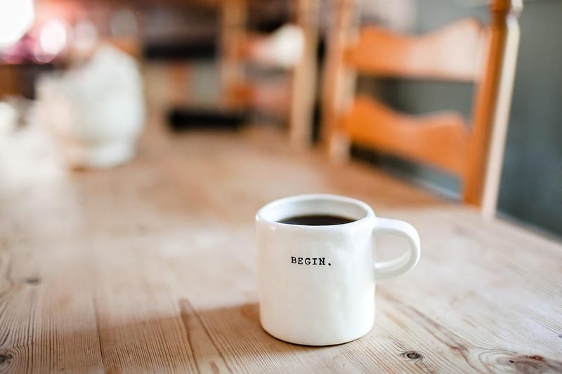 Coffee Mug Begin