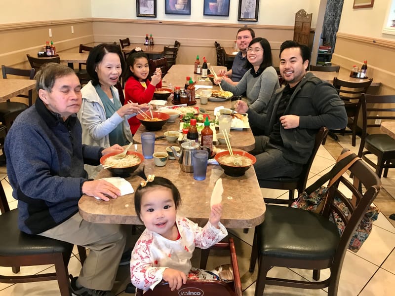 Empowered by Design Christy Bui RTC Book Designer family dinner