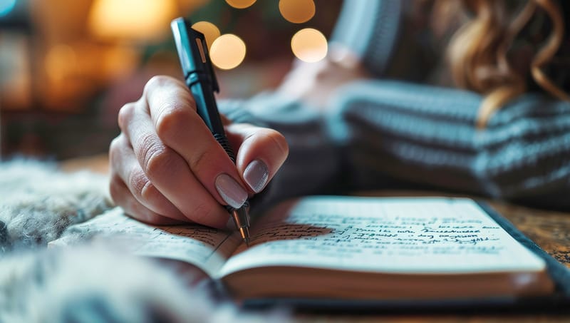 Journal Writing Bokeh Adobe Stock 724986968 1500w