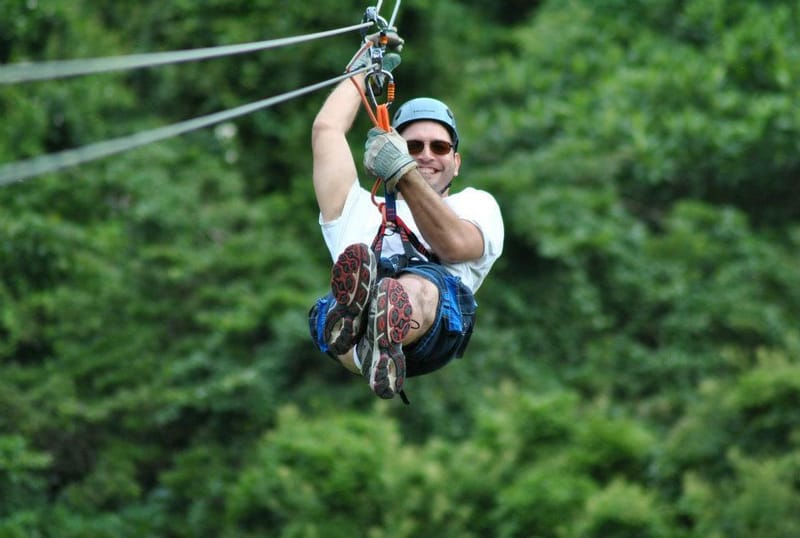 The Honor of Storytelling Trusting the Mountains and Valleys Getting to Know David Lins zip line